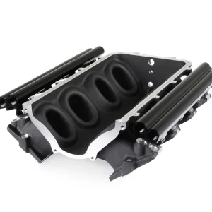HOLLEY EFI DUAL FUEL INJECTOR LS1 ULTRA LO-RAM MANIFOLD BASE GM LS1/LS2/LS6 Front-feed Dual Injector manifold and fuel rails-Black finish  Part #  300-603BK