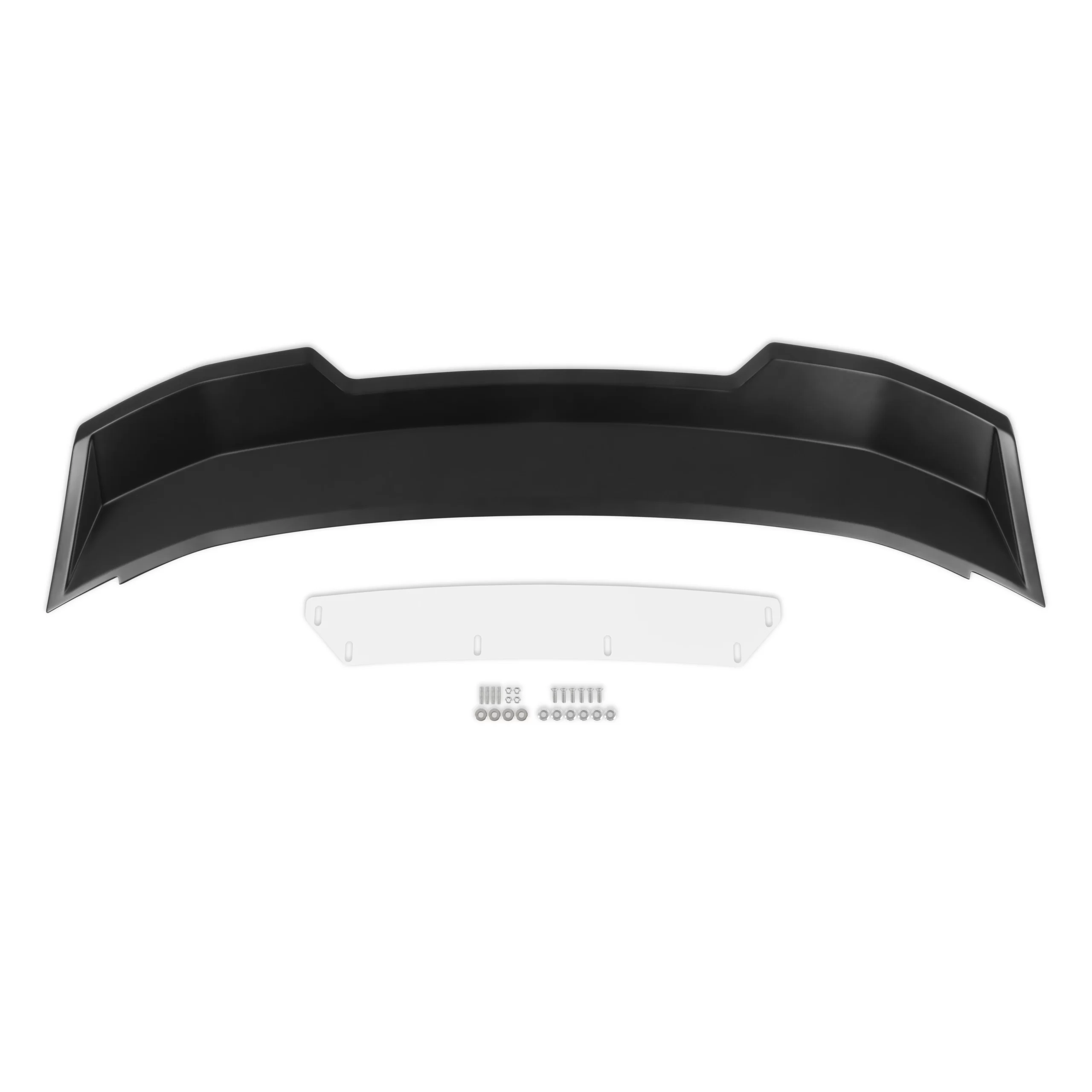 DRAKE MUSCLE CARS S197 REAR SPOILER - WICKER BILL STYLE - SATIN BLACK Fits 2010-2014 Ford Mustang Part # DR3Z-6344210-A - Image 4