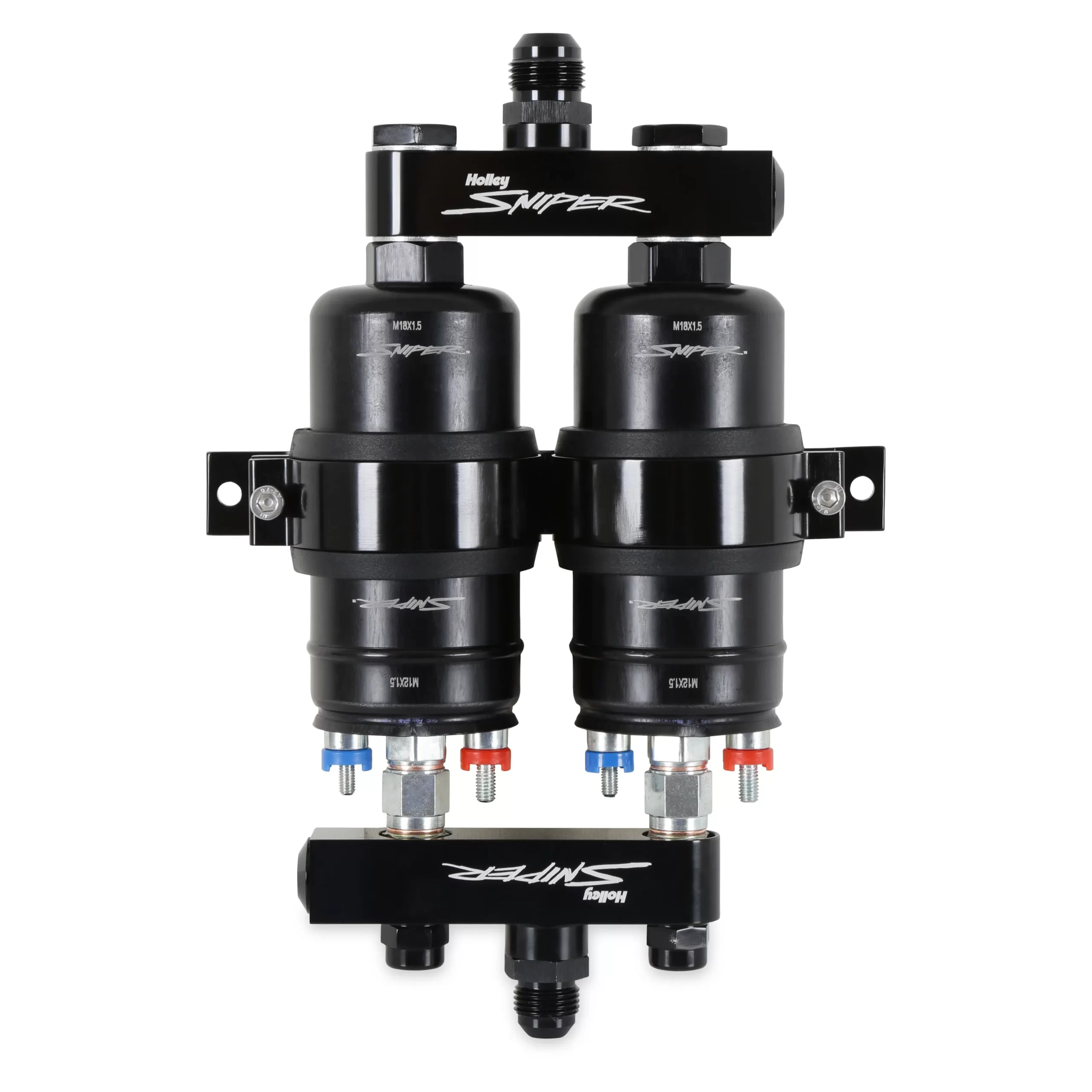 HOLLEY SNIPER 3.5 GPM TWIN PUMP AND MANIFOLD KIT Supports over 1000 HP Compatible with Gasoline or E85 Part # 12-270 - Image 3