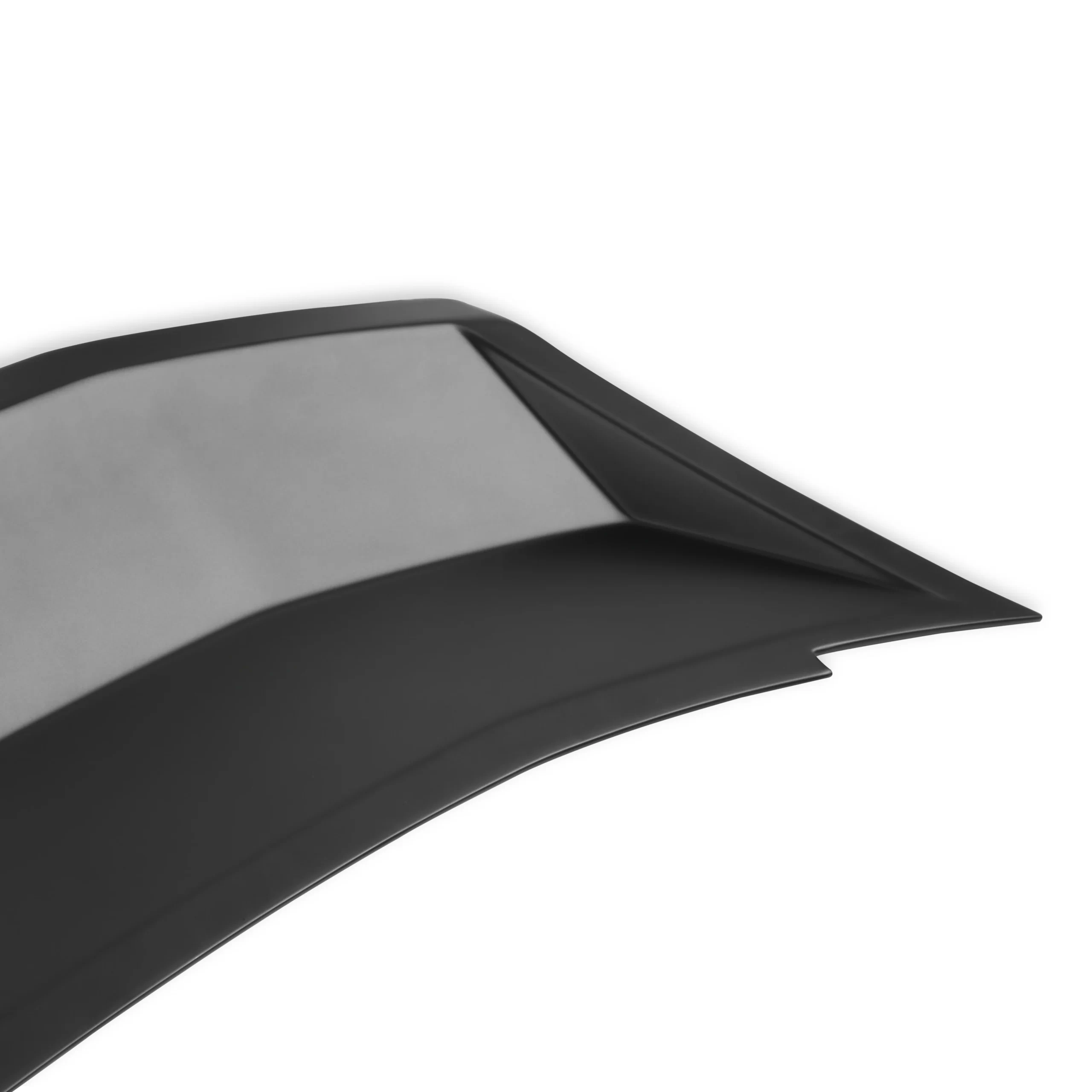 DRAKE MUSCLE CARS S197 REAR SPOILER - WICKER BILL STYLE - SATIN BLACK Fits 2010-2014 Ford Mustang Part # DR3Z-6344210-A - Image 3