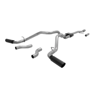 FLOWMASTER OUTLAW 817689 CAT-BACK EXHAUST SYSTEM Fits 2014-2019* (*Classic body) Chevrolet Silverado 1500/GMC Sierra