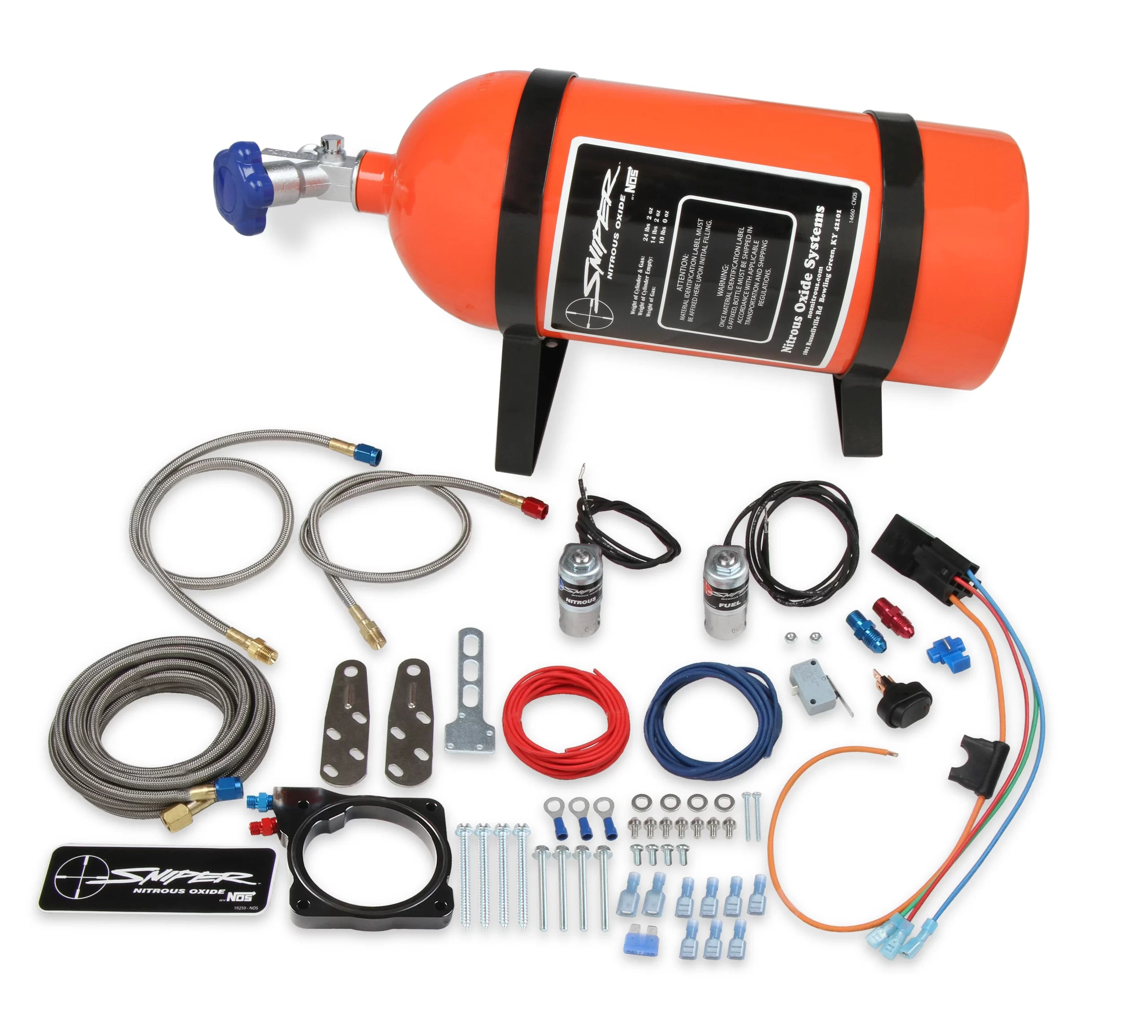 NOS Sniper Plate Wet Nitrous System - Mopar Part # 07167NOS