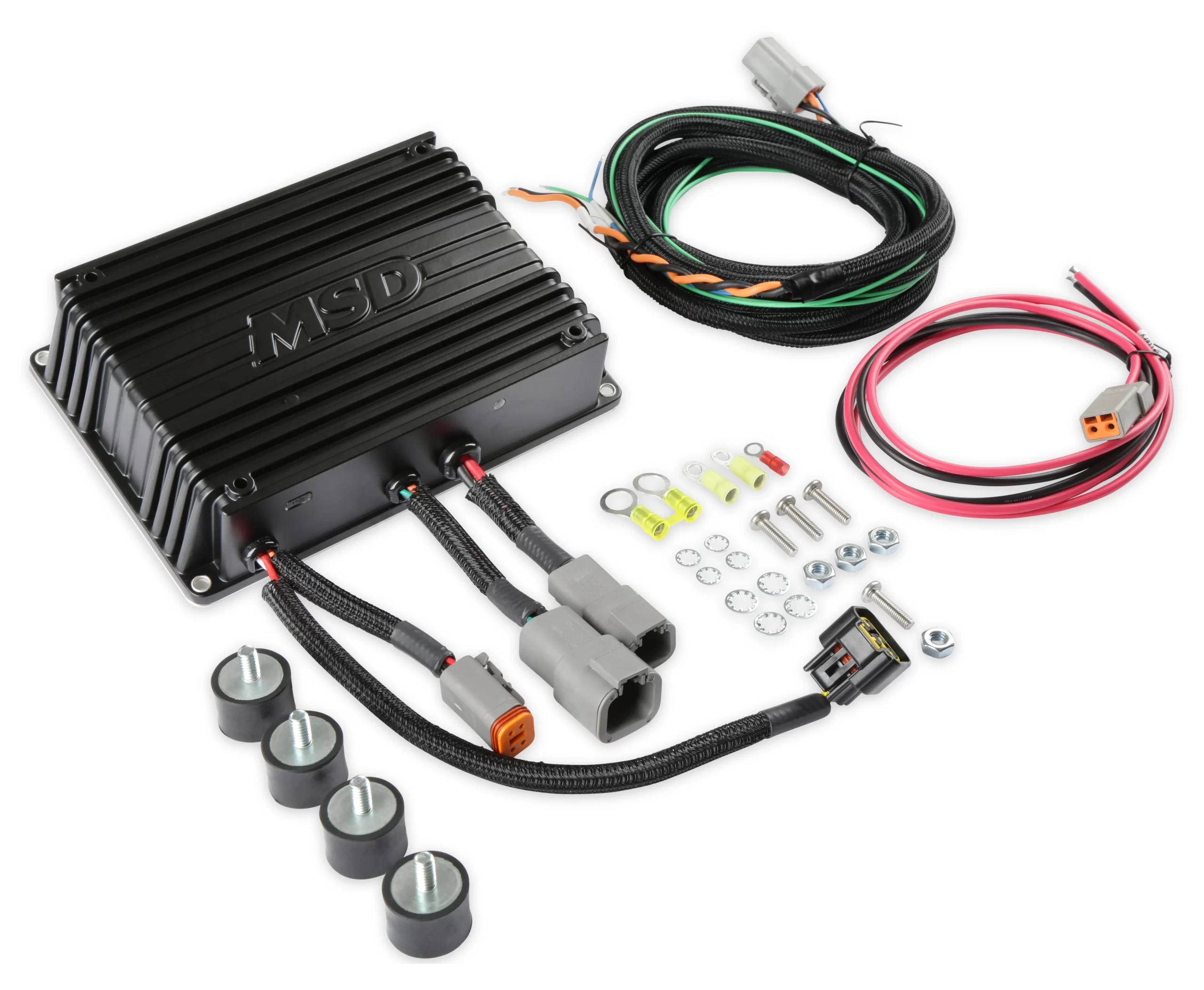 MSD IGNITION BOX - RACE - PRO 600 SINGLE CHANNEL Single-channel capacitive discharge ignition designed for high cylinder pressure, high horsepower engines running an MSD Power-Grid. Part # 8001