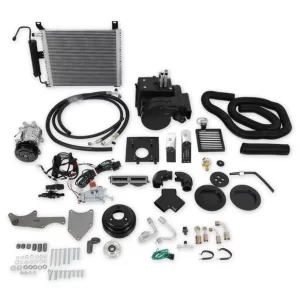 SCOTT DRAKE 1967 MUSTANG HURRICANE AIR CONDITIONING AND HEATER KIT WITH ELECTRONIC CONTROLS AND DASH BEZELS