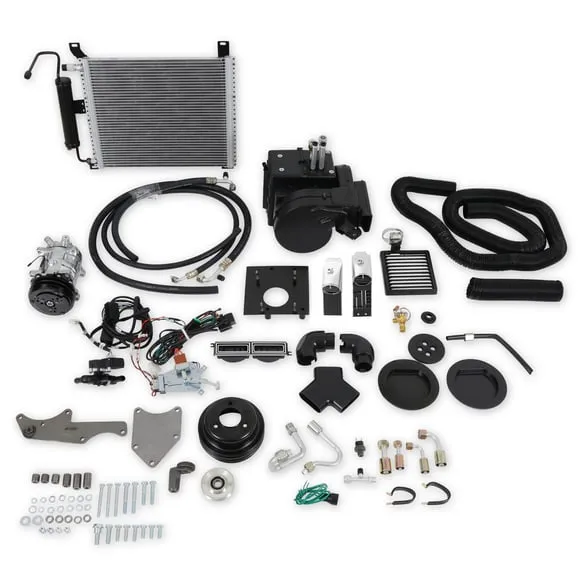SCOTT DRAKE 1967 MUSTANG HURRICANE AIR CONDITIONING AND HEATER KIT WITH ELECTRONIC CONTROLS AND DASH BEZELS