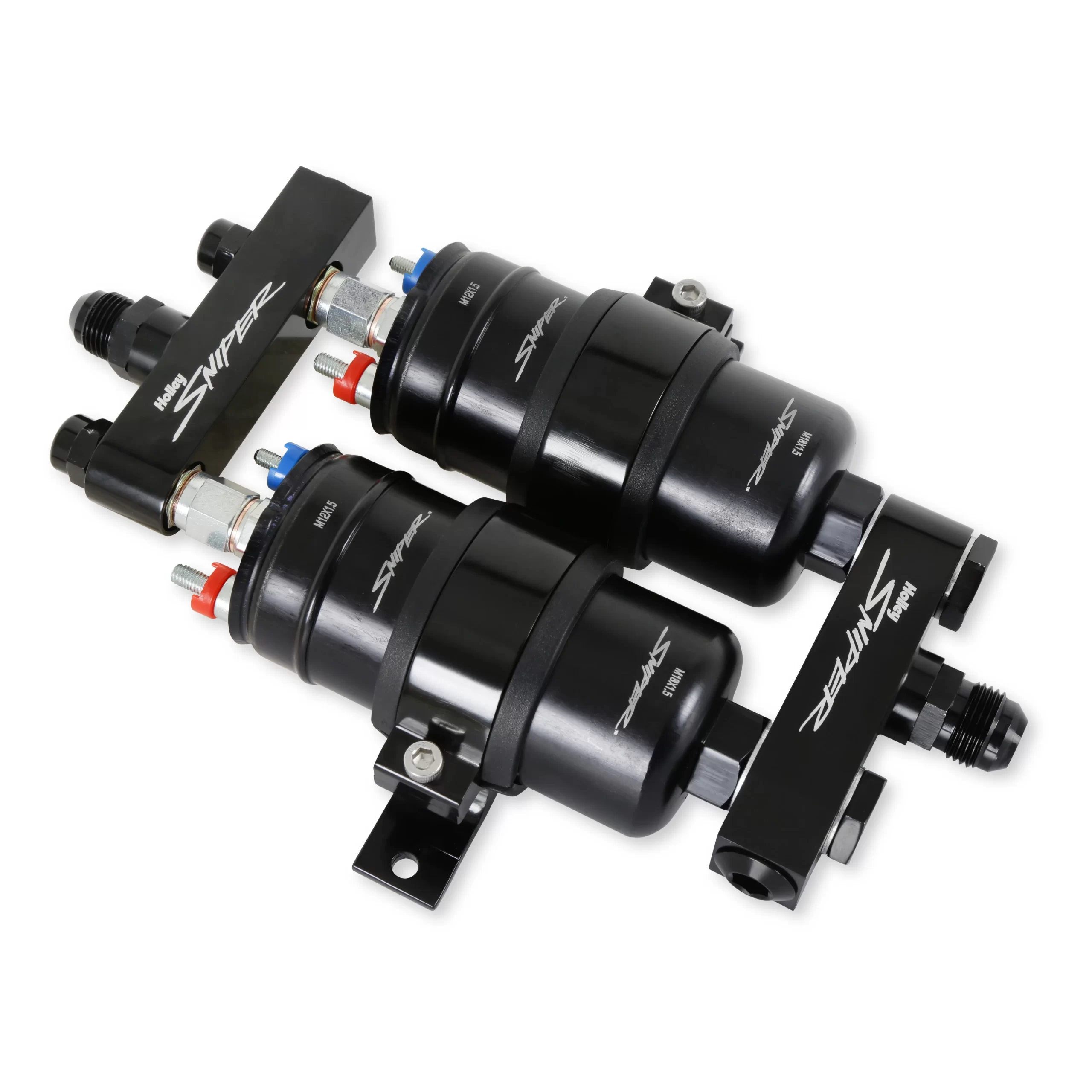 HOLLEY SNIPER 3.5 GPM TWIN PUMP AND MANIFOLD KIT Supports over 1000 HP Compatible with Gasoline or E85 Part # 12-270 - Image 6