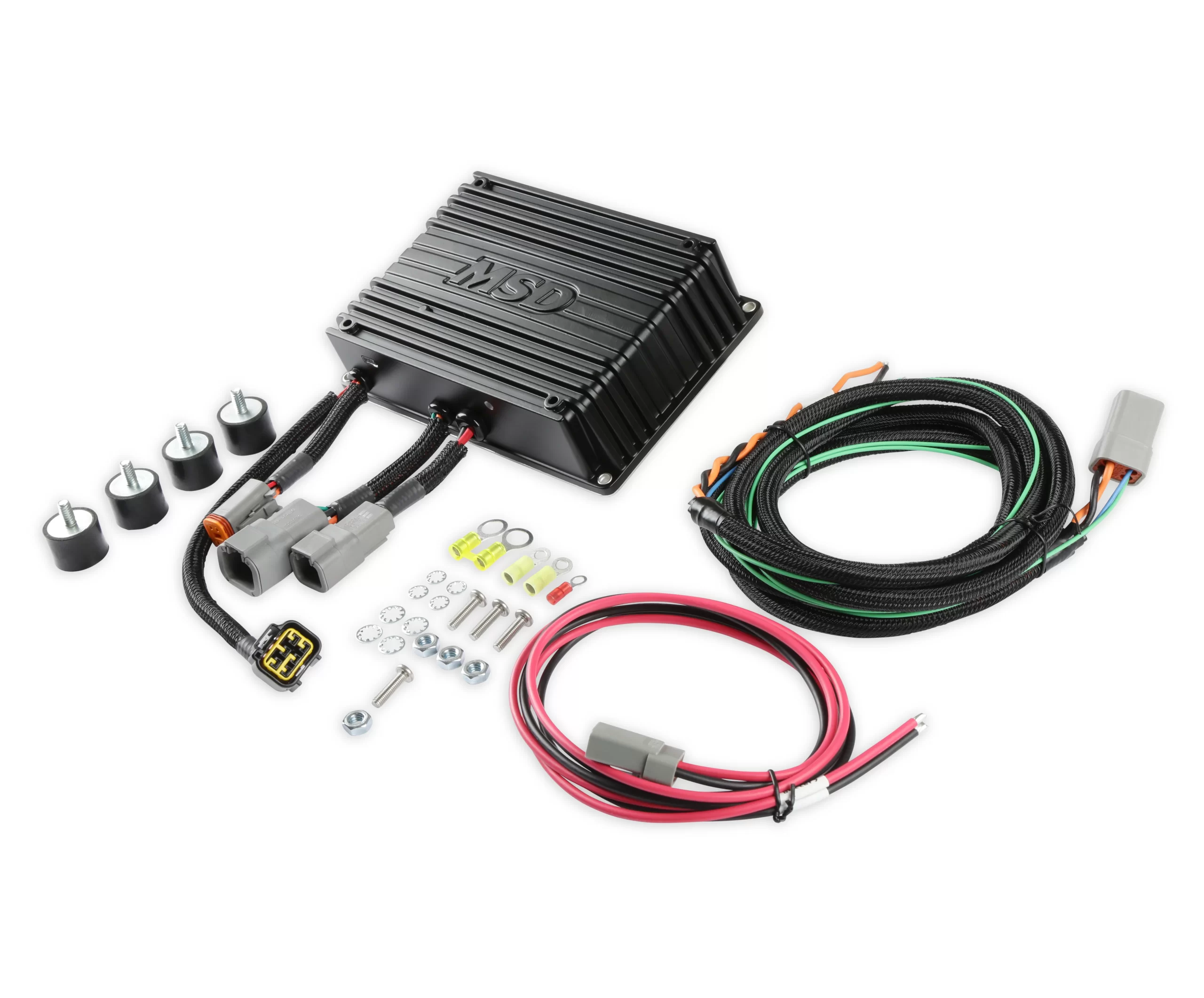 MSD IGNITION BOX - RACE - PRO 600 SINGLE CHANNEL Single-channel capacitive discharge ignition designed for high cylinder pressure, high horsepower engines running an MSD Power-Grid. Part # 8001 - Image 2