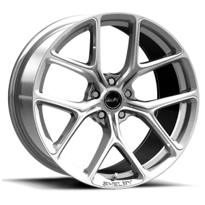 CARROLL SHELBY WHEELS CS3-215455-CP - 20 X 11 IN. - 5 X 114.3 - 50MM OFFSET - CHROME POWDER