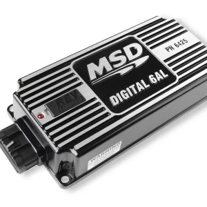 MSD DIGITAL 6AL IGNITION CONTROL - BLACK Built-In Adjustable Rev-Limit Control  Part #  64253