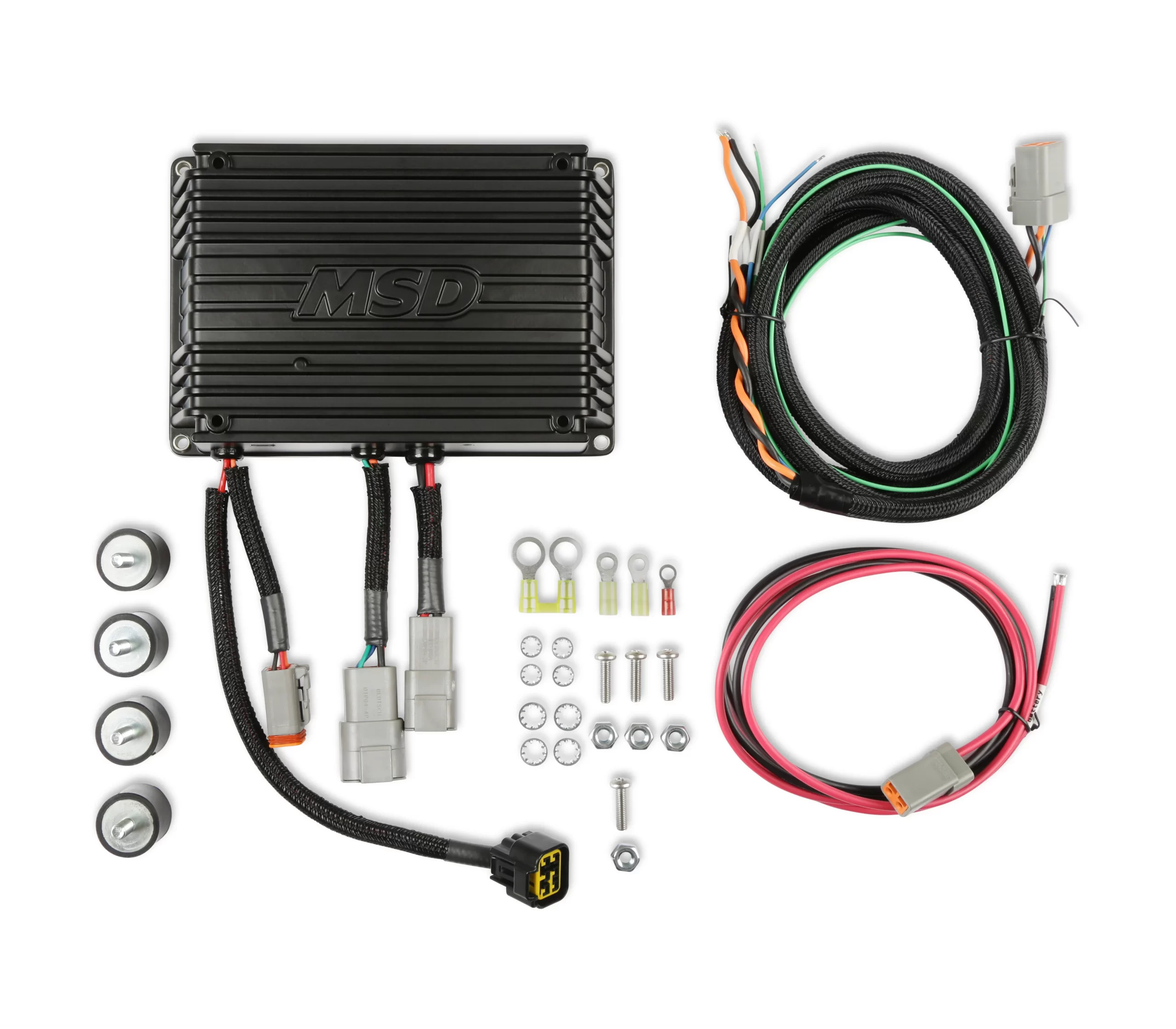 MSD IGNITION BOX - RACE - PRO 600 SINGLE CHANNEL Single-channel capacitive discharge ignition designed for high cylinder pressure, high horsepower engines running an MSD Power-Grid. Part # 8001 - Image 3