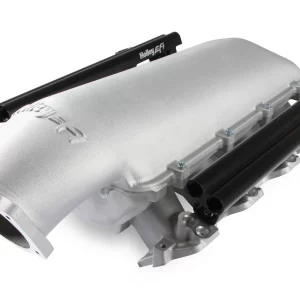 HOLLEY EFI DUAL FUEL INJECTOR LO-RAM EFI INTAKE MANIFOLD KIT GM LS1/LS2/LS6 Cast Satin Finish  Part #  300-624