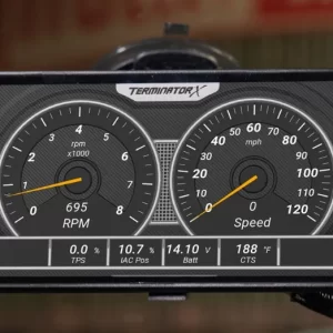 SNIPER EFI 5" DIGITAL DASH 5" High-Resolution Display - GPS Speedometer - Built-in Handheld Wizard  Part #  553-200