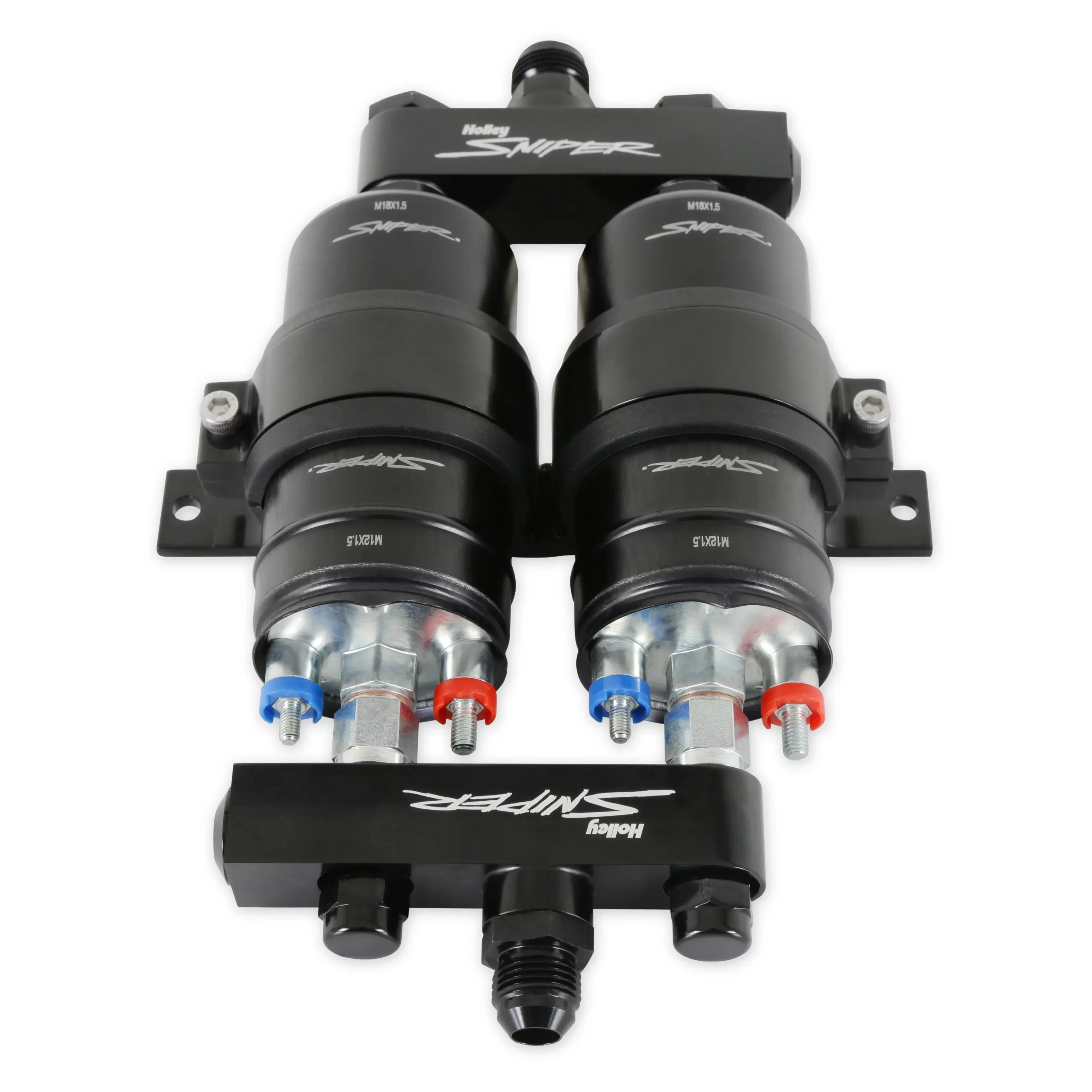 HOLLEY SNIPER 3.5 GPM TWIN PUMP AND MANIFOLD KIT Supports over 1000 HP Compatible with Gasoline or E85 Part # 12-270 - Image 12