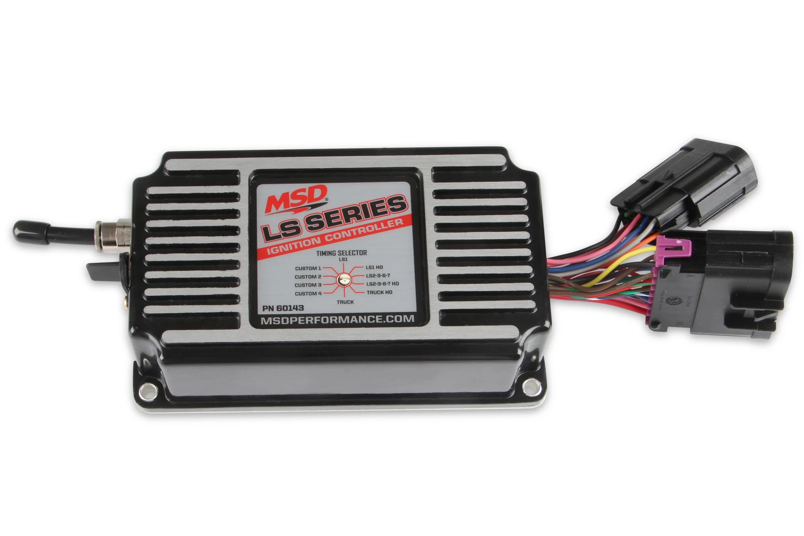 MSD LS IGNITION CONTROL - BLACK 24x/1x and 58x/4x Crank/Cam LS Configurations Part # 60143