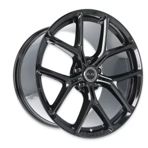 CARROLL SHELBY WHEELS CS3-215455-B - 20 X 11 IN. - 5 X 114.3 - 50MM OFFSET - GLOSS BLACK