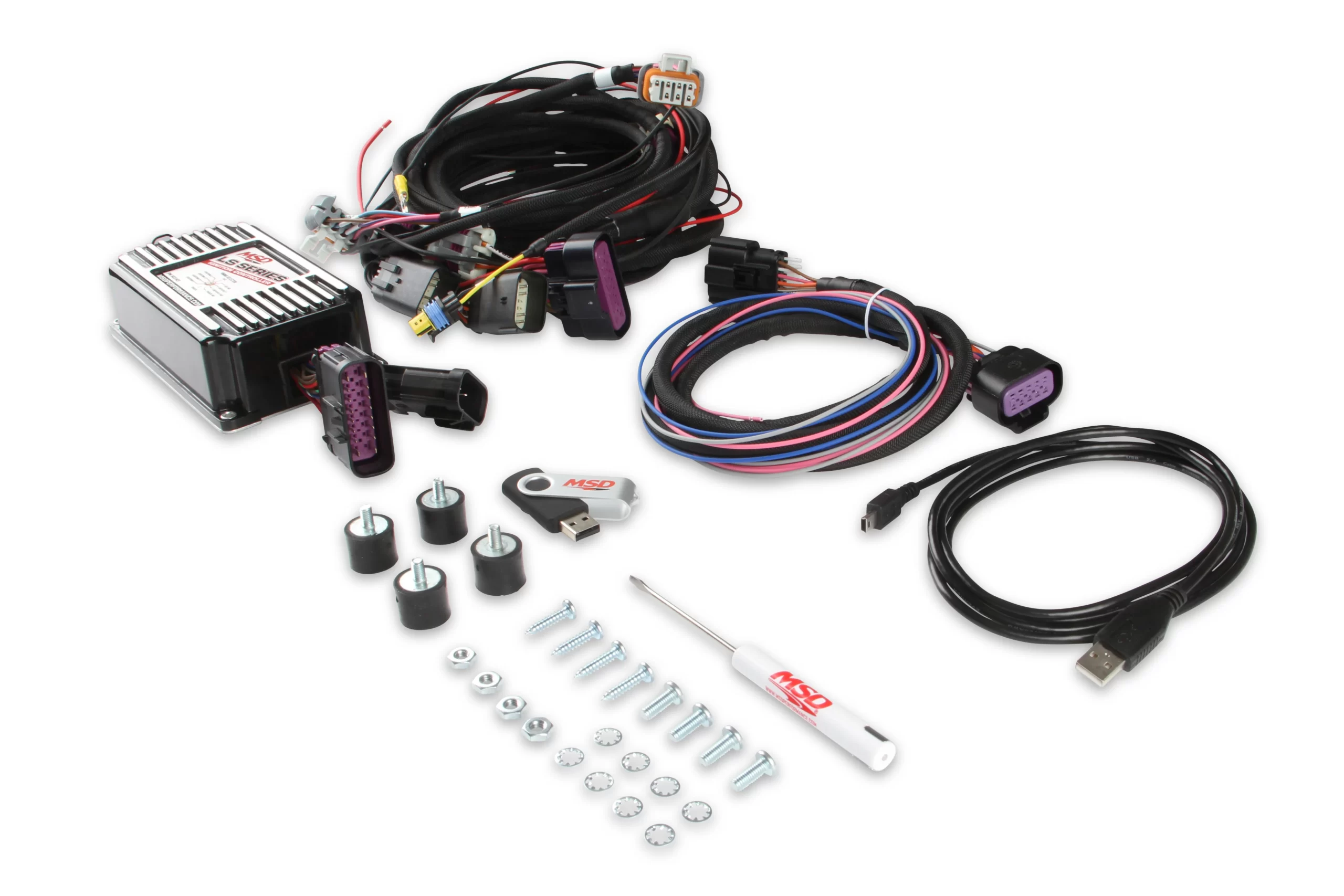 MSD LS IGNITION CONTROL - BLACK 24x/1x and 58x/4x Crank/Cam LS Configurations Part # 60143 - Image 2