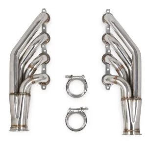 Flowtech LS Turbo Headers-Natural Finish Part #  11537FLT