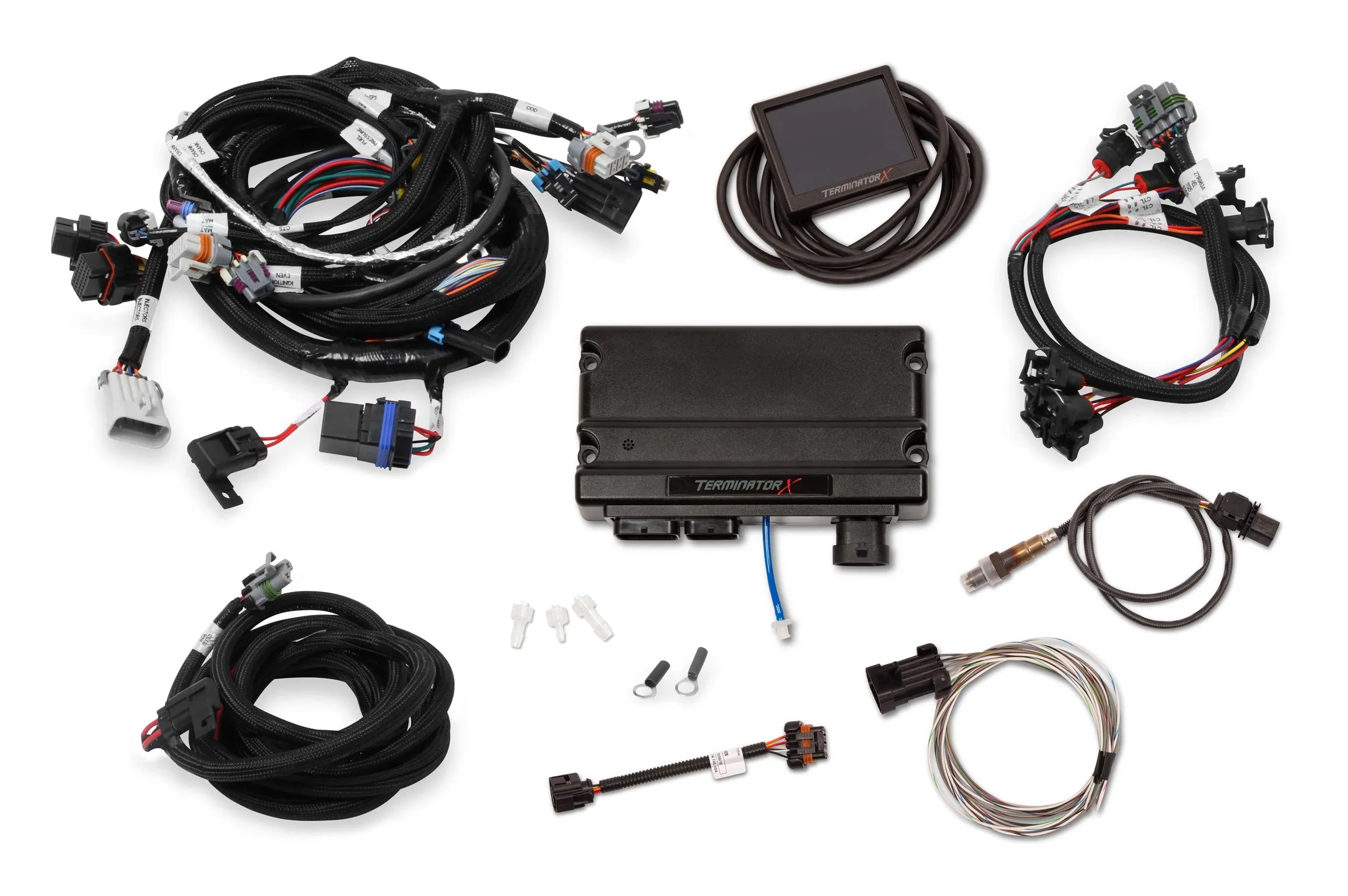 HOLLEY EFI TERMINATOR X - GM LS1/LS6 24x Crank - 1x Cam - EV1 Injectors - 3.5 in. Touchscreen Part # 550-903 - Image 6