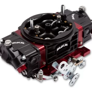 BRAWLER 750 CFM RACE CARBURETOR MECHANICAL SECONDARY Brawler Black/Red Race Carburetor 750 CFM Mechanical Secondary-4150  Part #  BR-67331