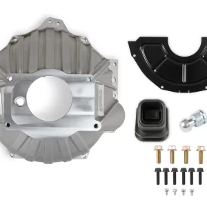 LAKEWOOD BELLHOUSING KIT - CHEVROLET SMALL BLOCK AND BIG BLOCK ENGINES Fits Tremec TKX and TKO, Muncie, Saginaw, and Borg Warner T10 transmissions  Part #  LK4000K