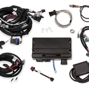 HOLLEY EFI TERMINATOR X - GEN IV 4.8/5.3/6.0 GM TRUCK ENGINES AND LS2/LS3 58x Crank - 4x Cam - EV1 Injectors - 3.5 in. Touchscreen  Part #  550-910
