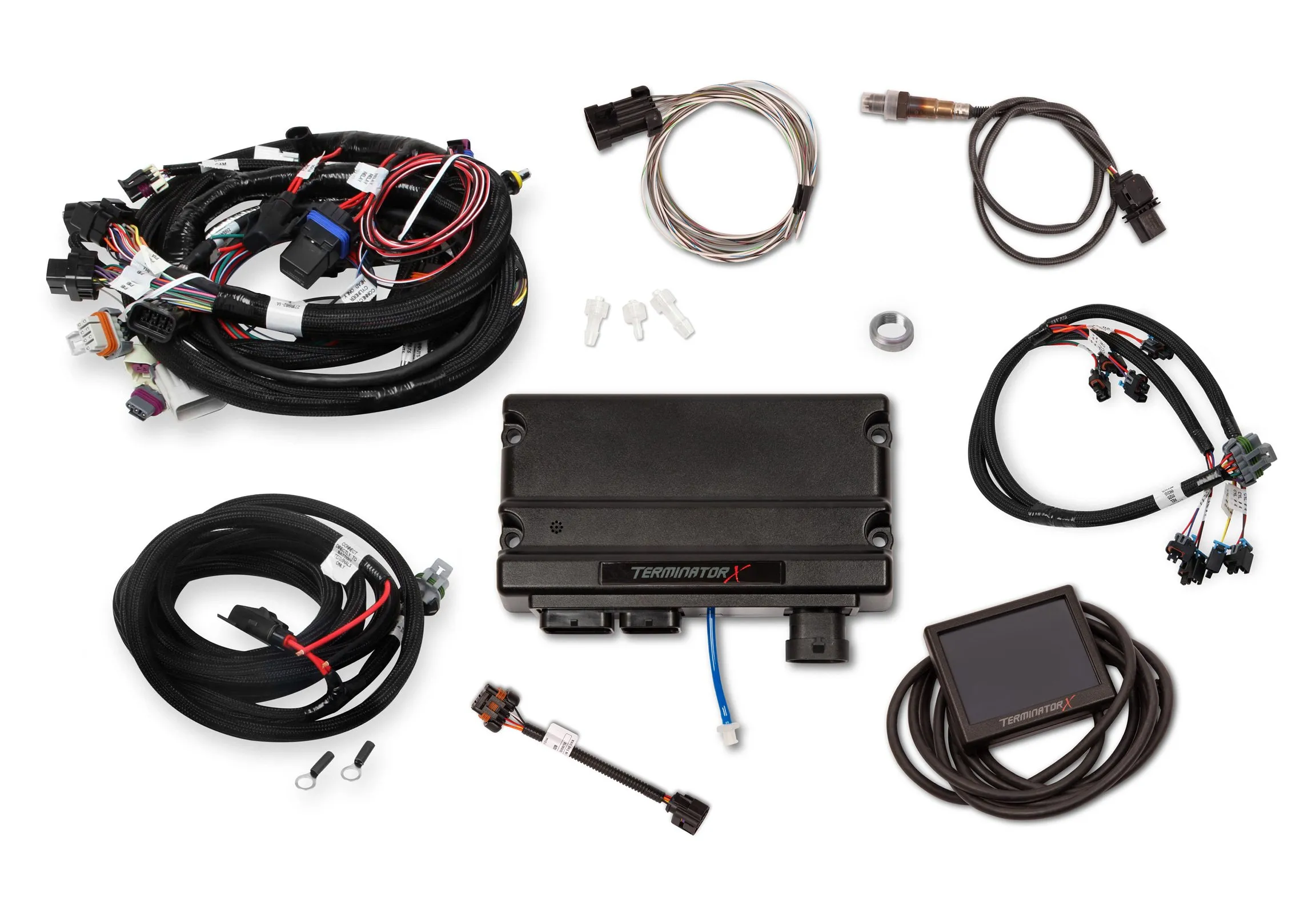 HOLLEY EFI TERMINATOR X - GEN III 4.8/5.3/6.0 GM TRUCK ENGINES 24x Crank - 1x Cam - Multec 2 Injectors - 3.5 in. Touchscreen Part # 550-904 - Image 9