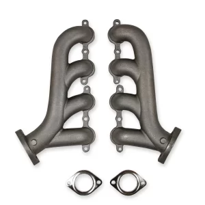 FLOWTECH LS SWAP EXHAUST MANIFOLDS - NATURAL CAST FINISH Multi-fit - 2.25 in. Outlet  Part #  11730FLT