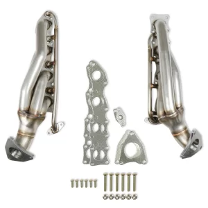FLOWTECH SHORTY HEADERS - NATURAL FINISH 2007-2016 Toyota Tundra 5.7L V8 and 2008-2014 Toyota Sequoia 5.7L V8 , 1-5/8" 409 Stainless Steel Shorty Header-Natural Finish  Part #  11146FLT
