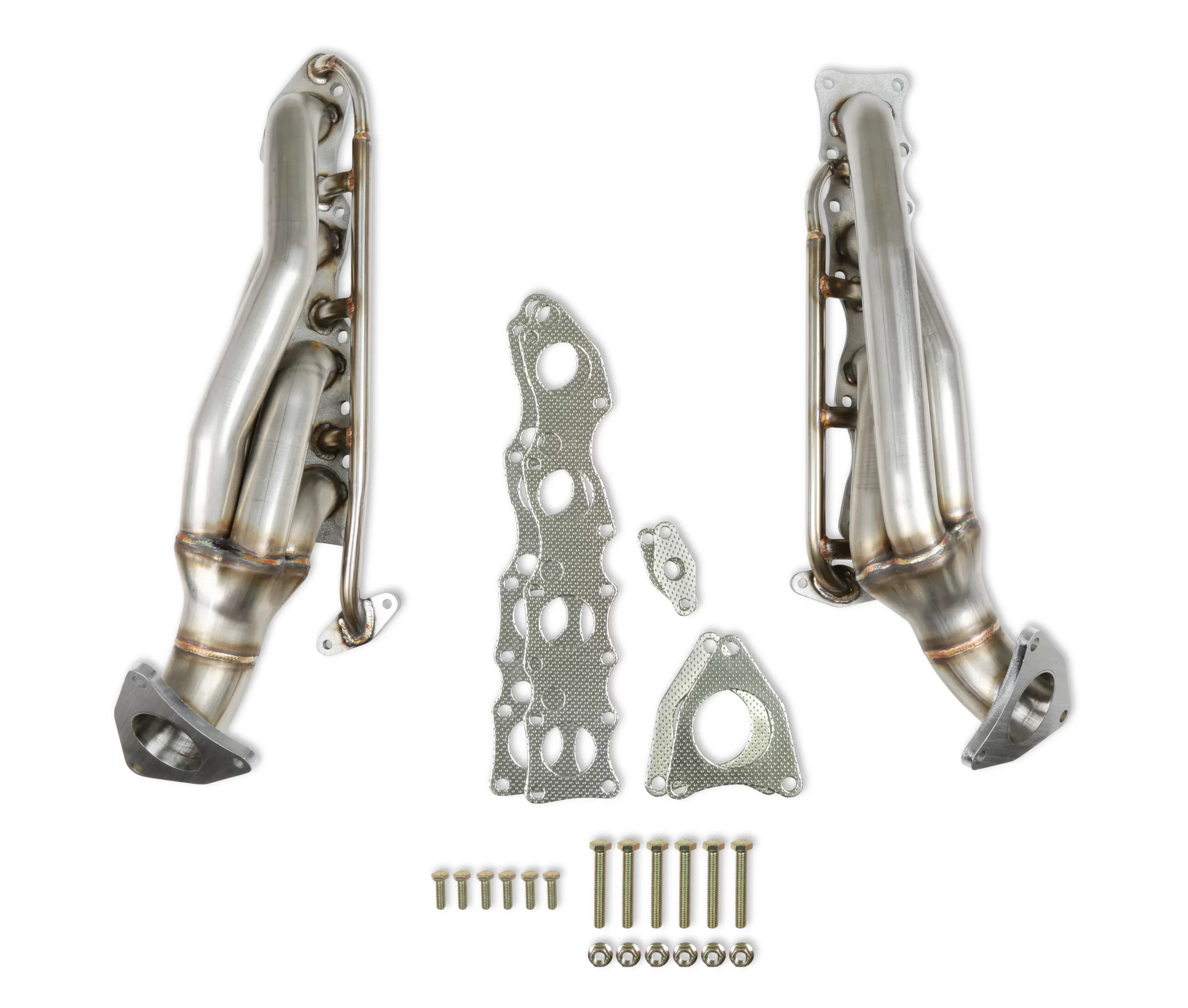 FLOWTECH SHORTY HEADERS - NATURAL FINISH 2007-2016 Toyota Tundra 5.7L V8 and 2008-2014 Toyota Sequoia 5.7L V8 , 1-5/8" 409 Stainless Steel Shorty Header-Natural Finish Part # 11146FLT