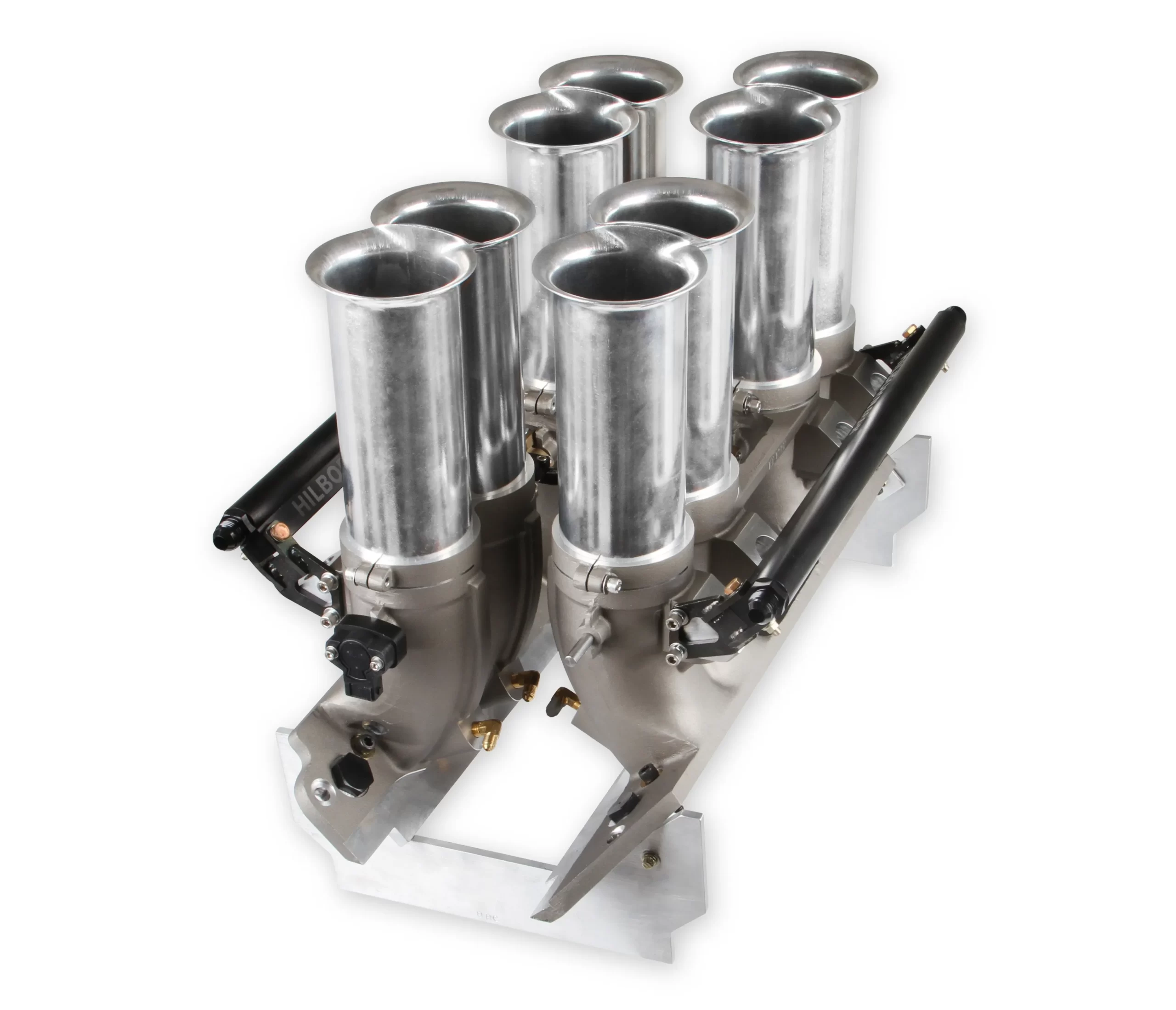 HILBORN BIG BLOCK CHEVY INTAKE MANIFOLD KIT BBC EFI-R MANIFOLD KIT - 2-7/16, GRAY Part # 300-800