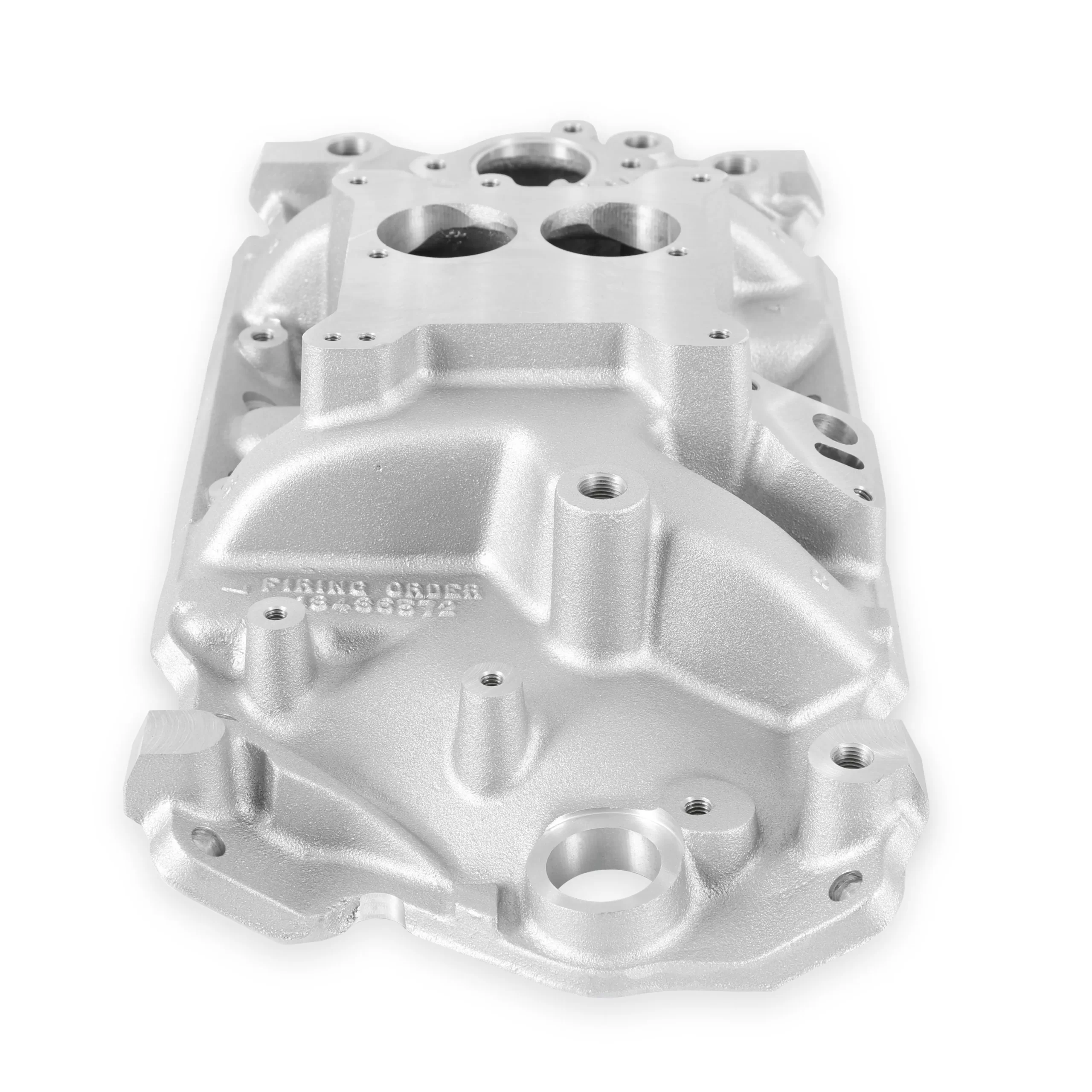 HOLLEY STRIP DOMINATOR INTAKE - CHEVY SMALL BLOCK V8 Pro-Jection TBI Intake Manifold High Rise Dual Plane w/EGR 1987-later with Cast Iron Heads Part # 300-66 - Image 2