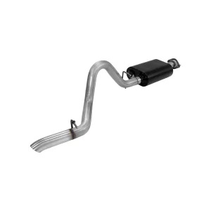 FLOWMASTER FORCE II CAT-BACK EXHAUST SYSTEM 2000-2006 Jeep Wrangler TJ with 4.0L engine. - Mild sound  Part #  817491