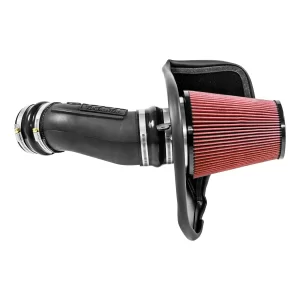 FLOWMASTER DELTA FORCE PERFORMANCE AIR INTAKE Fits 2017-2019 Dodge Challenger/Charger Hellcat models with 6.2L engine.  Part #  615139