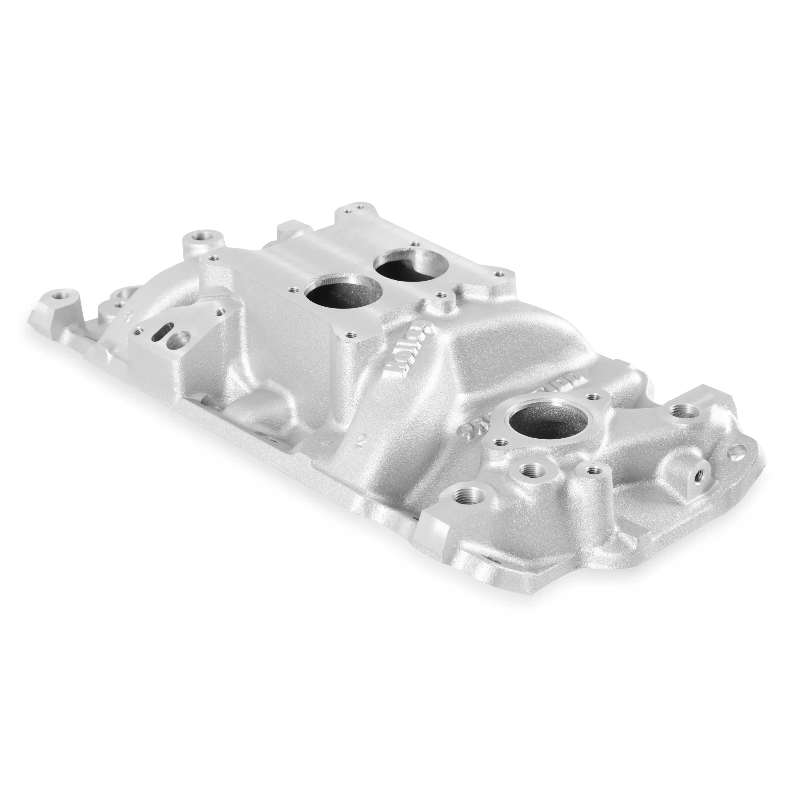HOLLEY STRIP DOMINATOR INTAKE - CHEVY SMALL BLOCK V8 Pro-Jection TBI Intake Manifold High Rise Dual Plane w/EGR 1987-later with Cast Iron Heads Part # 300-66 - Image 3