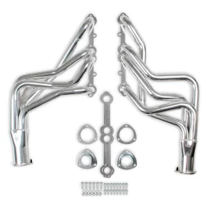 FLOWTECH LONG TUBE HEADER - CERAMIC COATED FINISH -1-5/8 IN. X 3.0 IN. 1967-1974 Camaro/Firebird - 1965-1974 Chevy Full Size Car - 1964-1972 GM A-Body - 1968-1974 GM X-Body - 265-400 SBC Engines  Part #  31100FLT