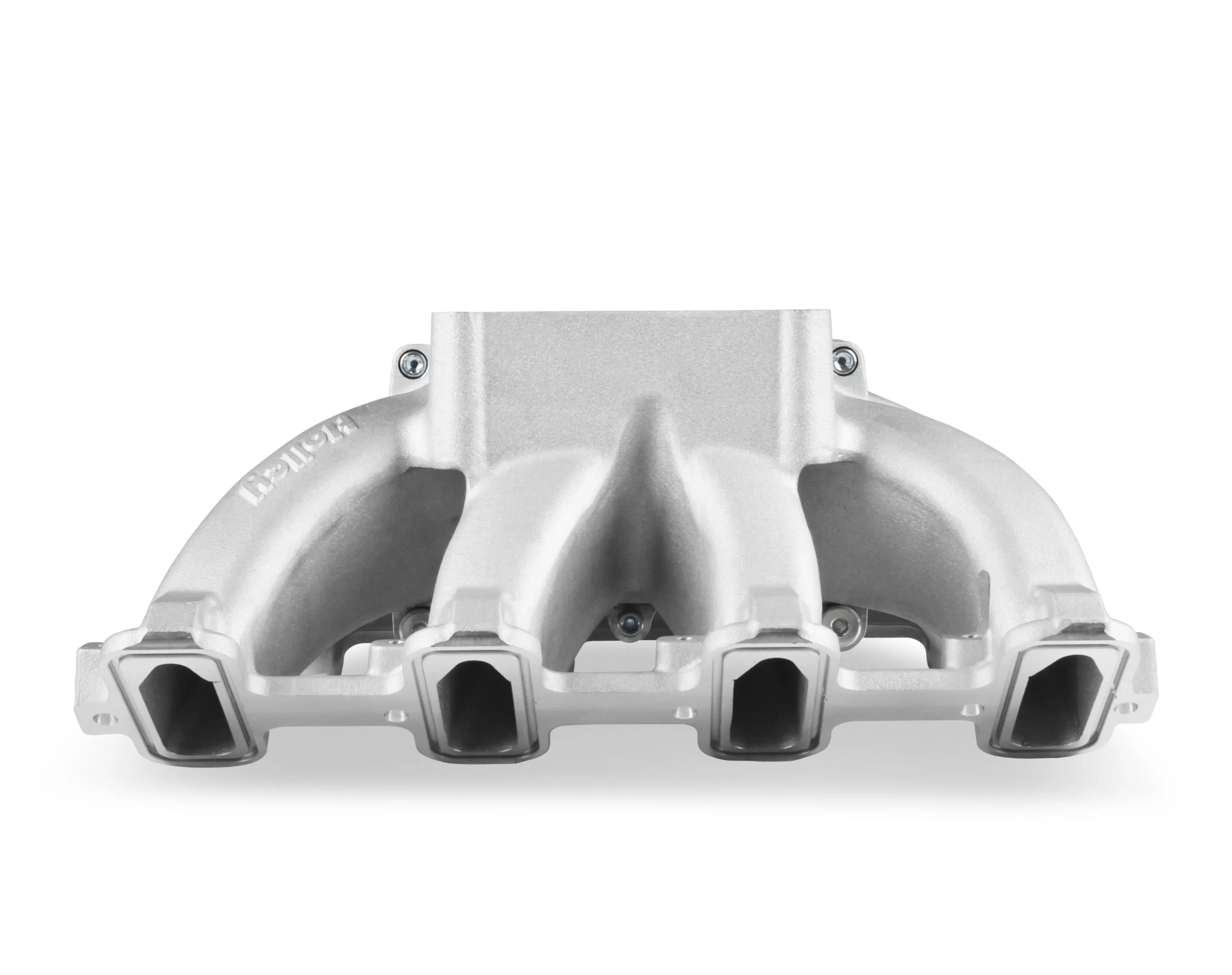 HOLLEY SINGLE PLANE 4500 CARBURETED SPLIT-DESIGN RACE INTAKE MANIFOLD- GM LS1/LS2/LS6 Split-Design Race Intake Manifold- GM LS1/LS2/LS6 Carbureted with Cast Finish Part # 300-295 - Image 5