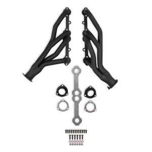 FLOWTECH MID-LENGTH HEADER - PAINTED Mid-Length Header for 1967-1974 Camaro, 1968-1974 Chevelle, 1968-1974 Nova, 1970-1974 Monte Carlo, 1971-1974 Passenger Vehicles, Small Block Chevy, 1.50" Primary Tube, 2.50" Collector  Part #  11108FLT