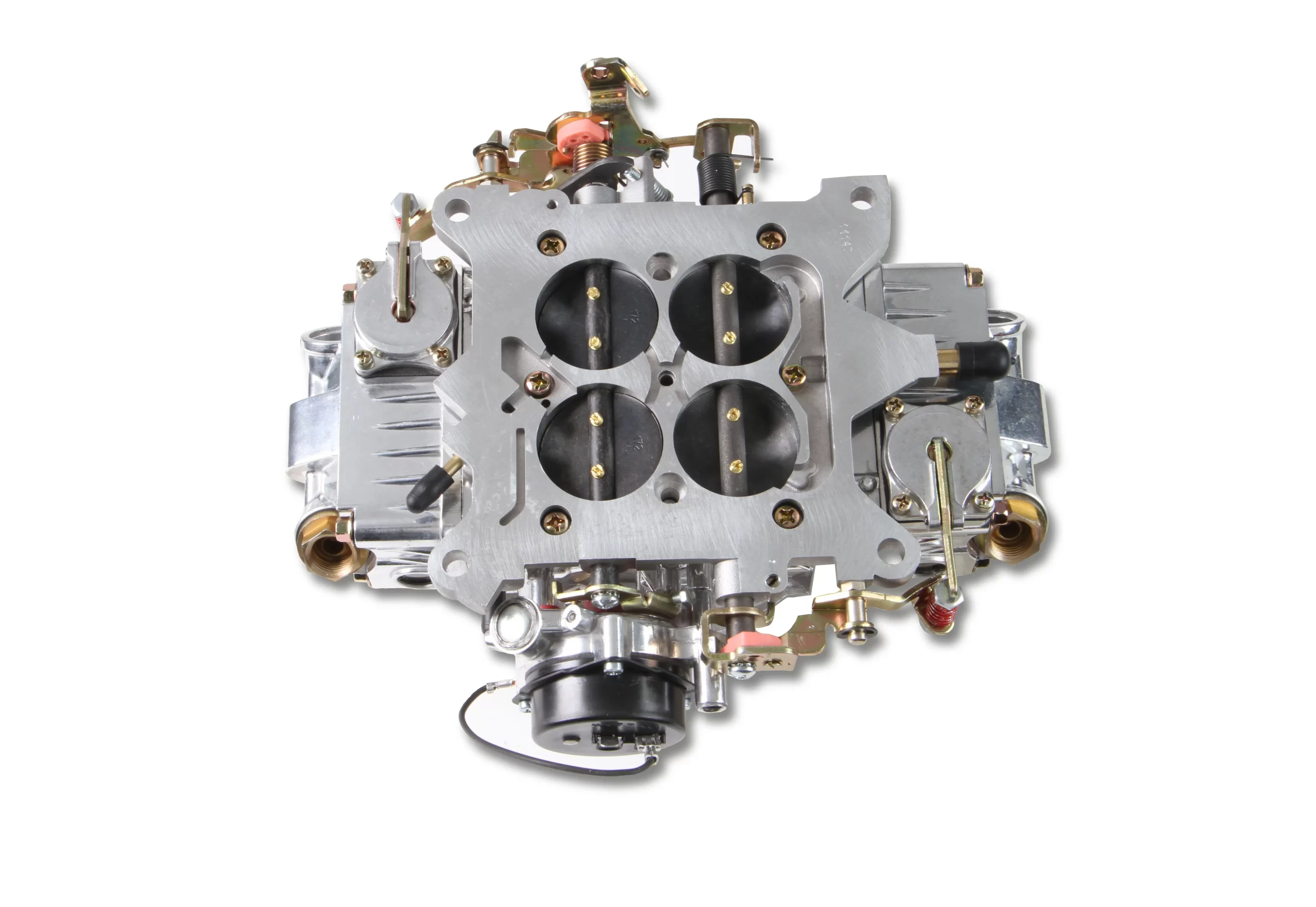 HOLLEY 650 CFM ALUMINUM DOUBLE PUMPER CARBURETOR W/ ELECTRIC CHOKE Electric Choke Mechanical Secondaries-4150 Part # 0-4777SAE - Image 7