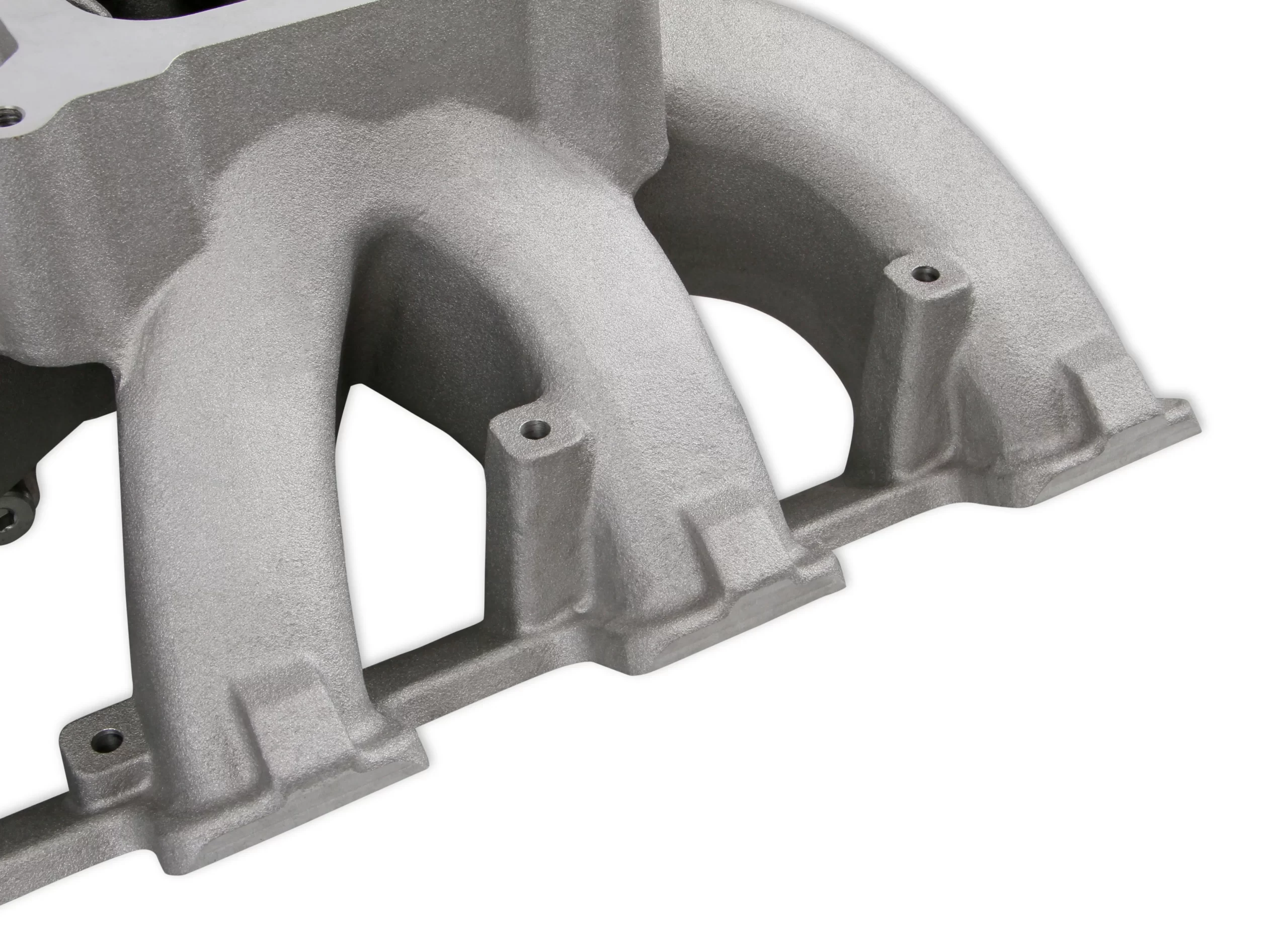 HOLLEY SINGLE PLANE SPLIT-DESIGN RACE INTAKE MANIFOLD- GM LS3/L92-4150 Carbureted single plane split-design race intake manifold. Fits all GM LS Gen III or IV engines equipped with LS3/L92 cylinder heads Part # 300-291 - Image 8