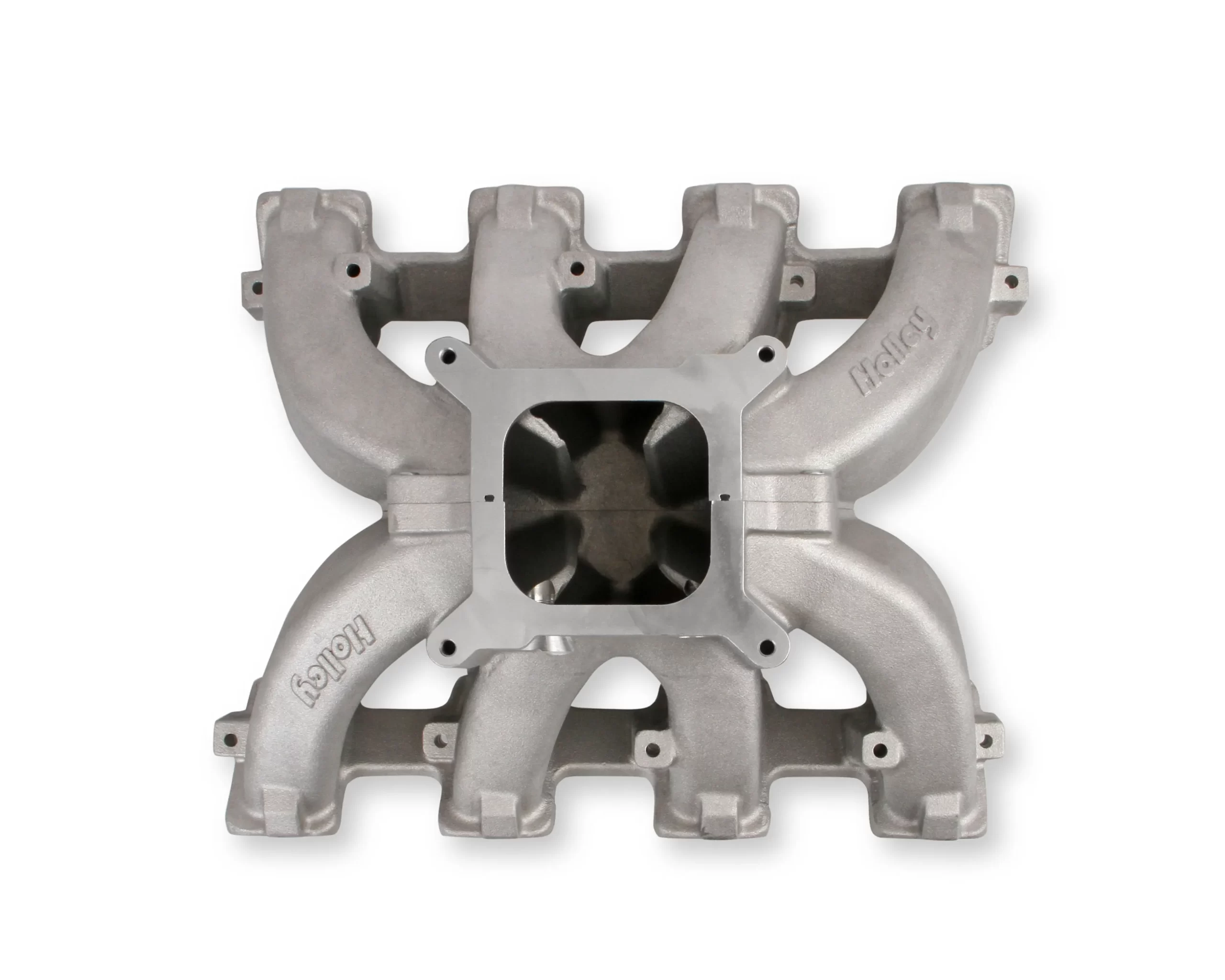 HOLLEY SINGLE PLANE SPLIT-DESIGN RACE INTAKE MANIFOLD- GM LS3/L92-4150 Carbureted single plane split-design race intake manifold. Fits all GM LS Gen III or IV engines equipped with LS3/L92 cylinder heads Part # 300-291 - Image 9