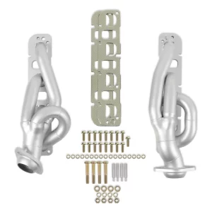 FLOWTECH SHORTY HEADERS - CERAMIC COATED 2009-2022* (*2019-2023 Classic Models) Dodge Ram 1500 HEMI V-8 5.7L, Tube Size 1-3/4" O.D., Ceramic Coated  Part #  91950-1FLT