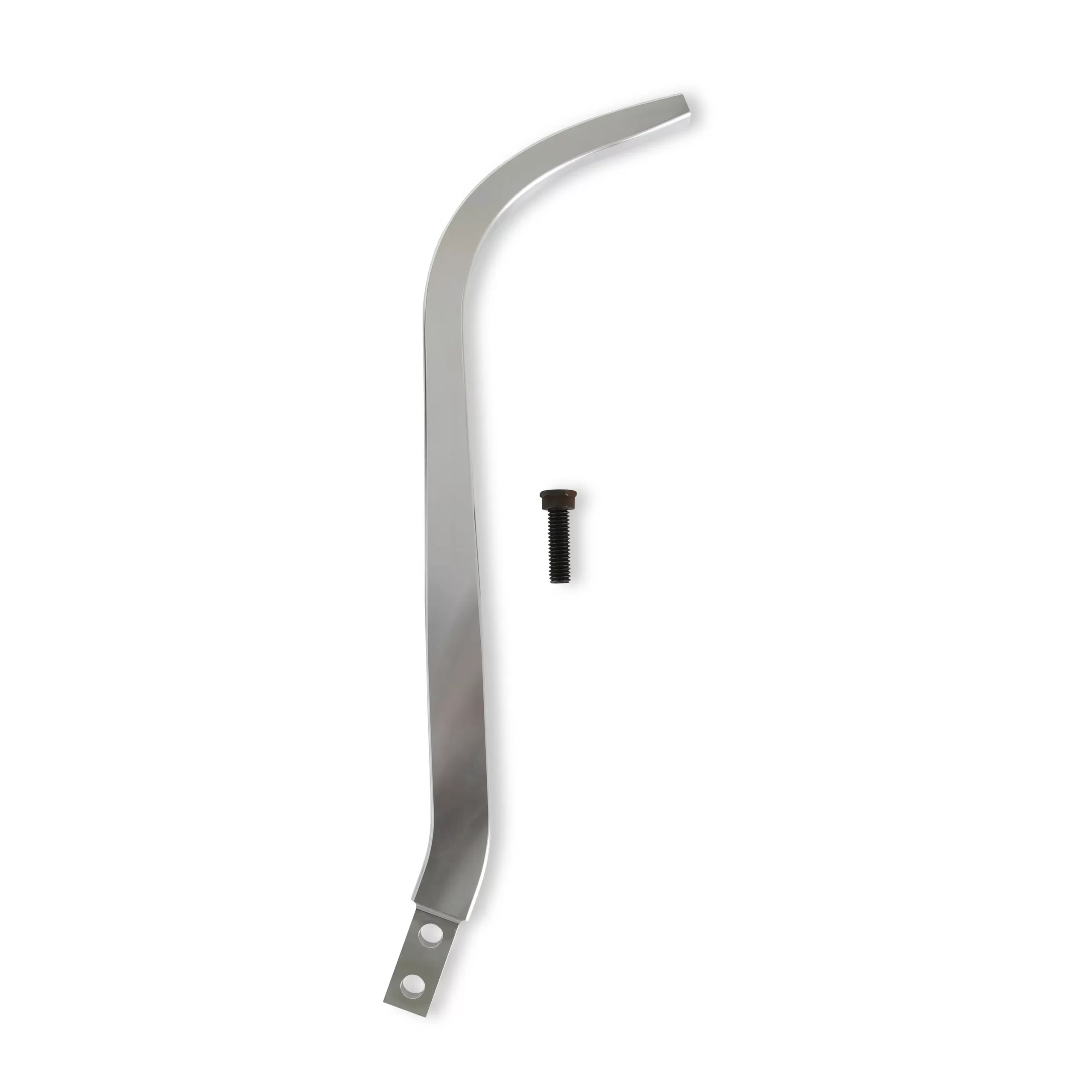 HURST SHIFTER STICK - BILLET - RAW ALUMINUM 16.5-in Tall - 4.5-in Setback Part # 53904HST