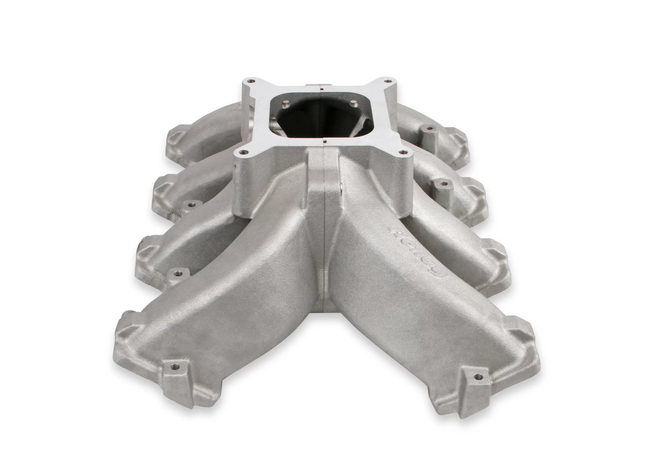 HOLLEY SINGLE PLANE SPLIT-DESIGN RACE INTAKE MANIFOLD- GM LS3/L92-4150 Carbureted single plane split-design race intake manifold. Fits all GM LS Gen III or IV engines equipped with LS3/L92 cylinder heads Part # 300-291