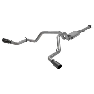 FLOWMASTER FLOWFX CAT-BACK EXHAUST SYSTEM Fits 2020-2025 GM 2500HD/3500HD 6.6-Liter Gas, Cat-Back, Dual Side Exit, Stainless Steel Exhaust System  Part #  718111