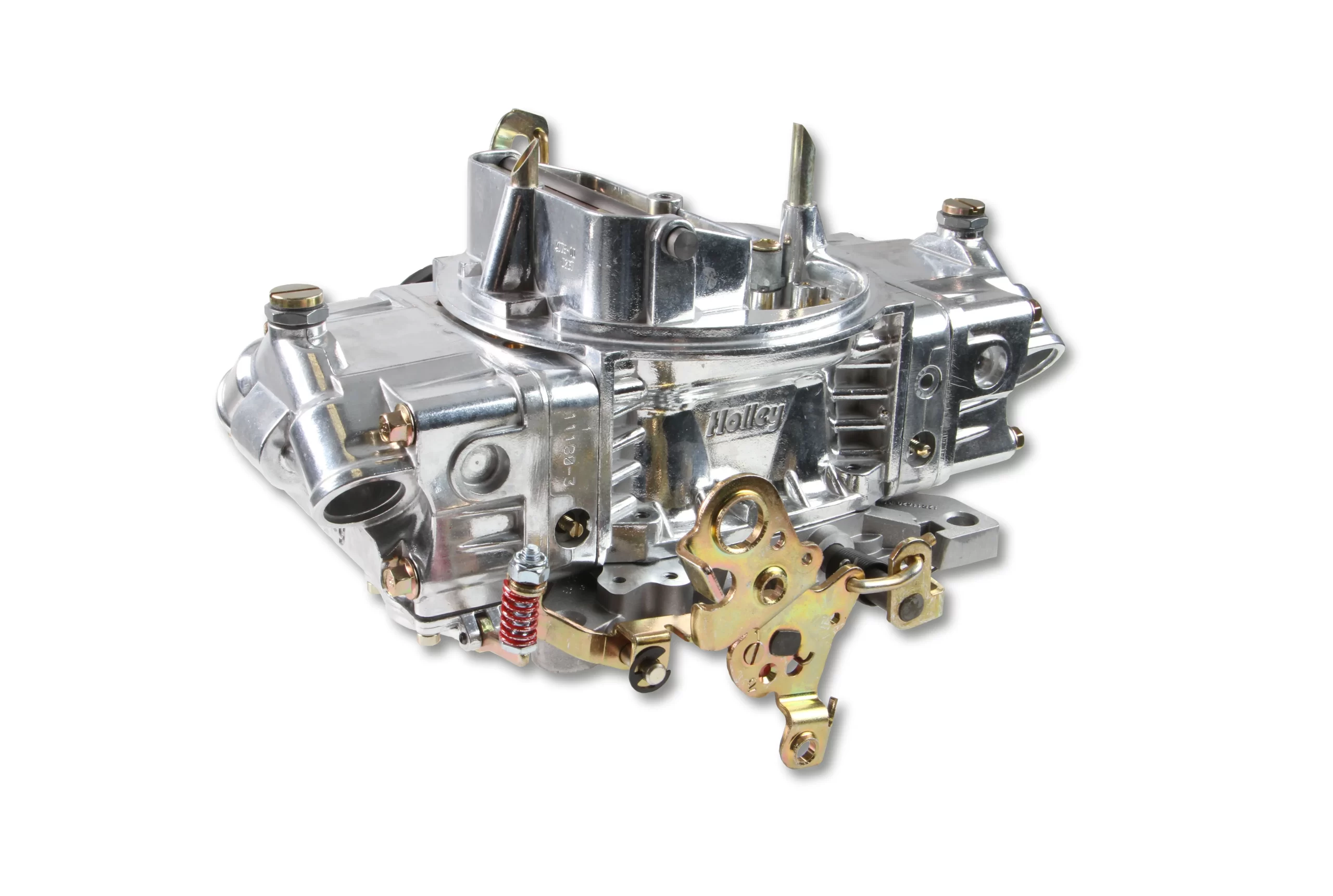 HOLLEY 650 CFM ALUMINUM DOUBLE PUMPER CARBURETOR W/ ELECTRIC CHOKE Electric Choke Mechanical Secondaries-4150 Part # 0-4777SAE - Image 9