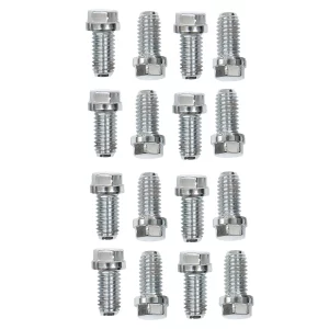 MR. GASKET STAINLESS STEEL HEADER BOLTS Fits 1965-1990 Chevrolet 396-454 Big Block and 1962-2001 Ford 221-351W  Part #  2211G