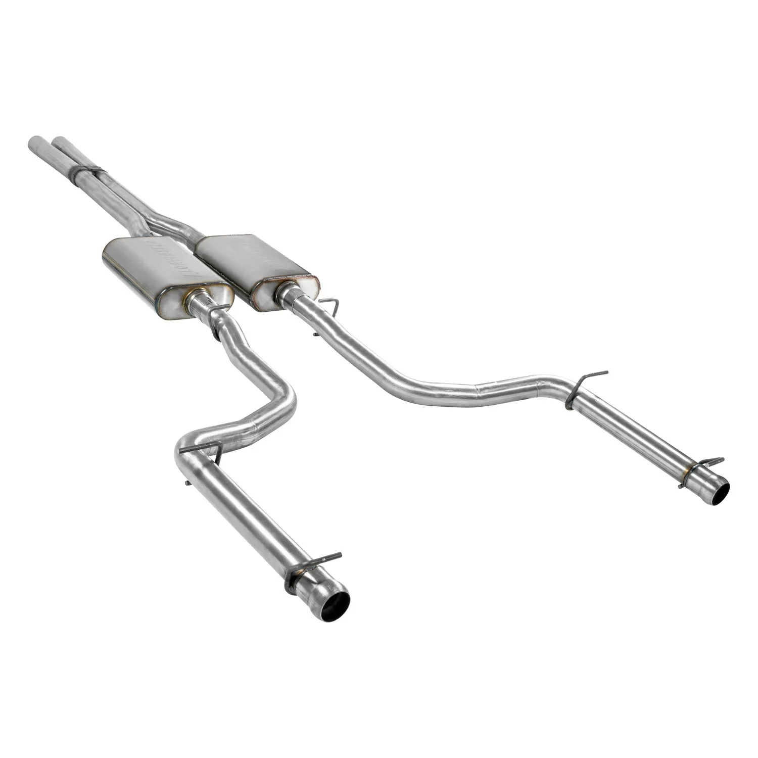 FLOWMASTER FLOWFX CAT-BACK EXHAUST SYSTEM 2009-2014 Challenger R/T 5.7L Hemi engine. Part # 717829 - Image 2