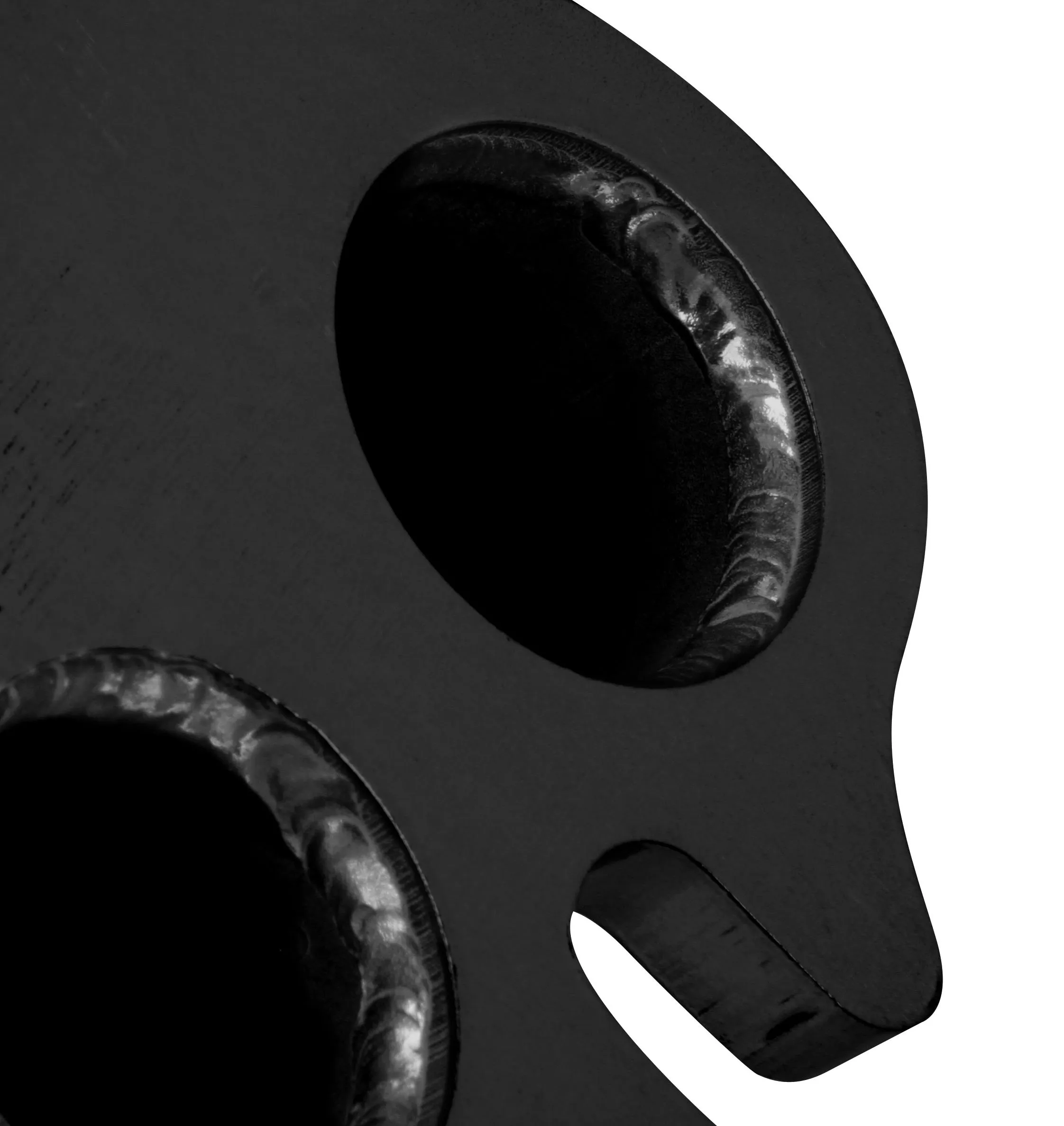 FLOWTECH SHORTY HEADER - BLACK PAINTED 1991-1999 Jeep Wrangler YJ/TJ 4WD I6-4.0L; Tube Size 1-5/8" O.D.; Black Paint Part # 92002FLT - Image 4