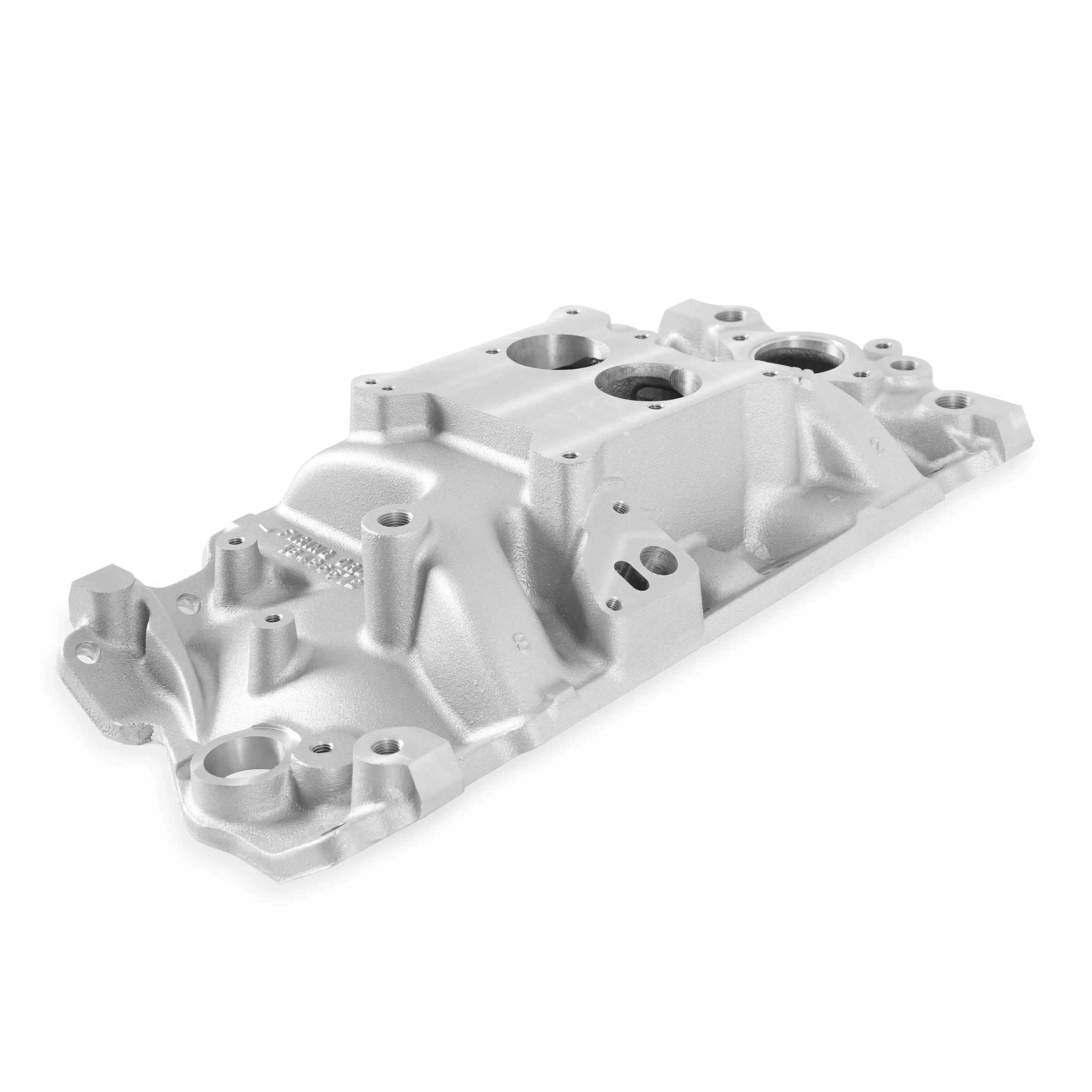 HOLLEY STRIP DOMINATOR INTAKE - CHEVY SMALL BLOCK V8 Pro-Jection TBI Intake Manifold High Rise Dual Plane w/EGR 1987-later with Cast Iron Heads Part # 300-66 - Image 6