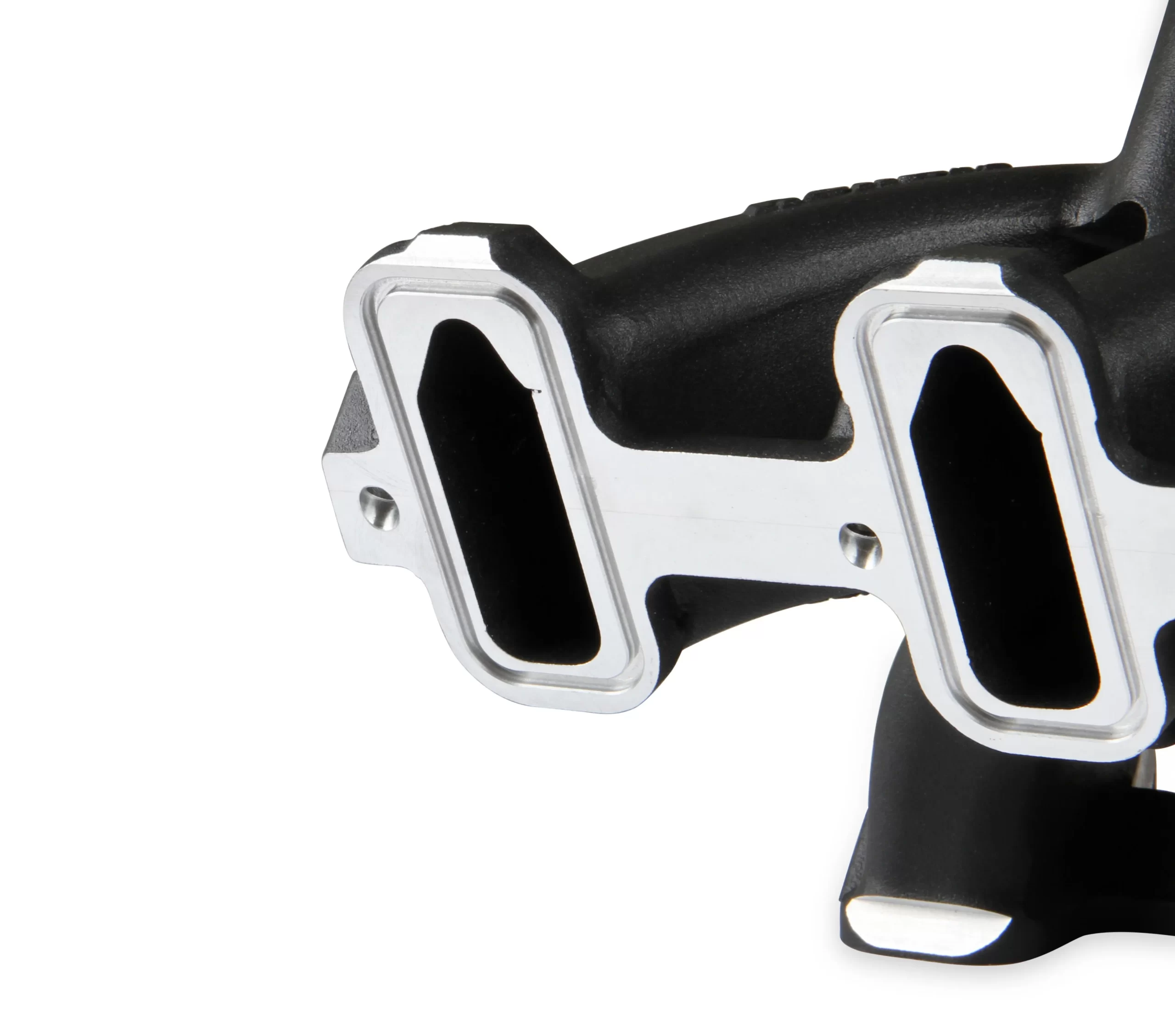 HOLLEY SINGLE PLANE 4500 CARBURETED SPLIT-DESIGN RACE INTAKE MANIFOLD- GM LS1/LS2/LS6 Split-Design Race Intake Manifold- GM LS1/LS2/LS6 Carbureted with Black Finish Part # 300-295BK - Image 12